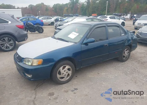 1999 Toyota Corolla Ce из США, поврежденный, VIN 2T1BR12E5XC211594